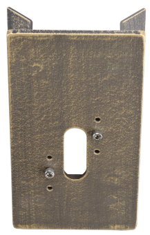 ALBE Eckbock eckig Alu braun-     651006 