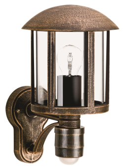 ALBERT Wandleuchte Aluguss braun  651836 