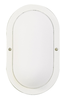 ALBE Wandleuchte ws E27 75W IP44  686037 