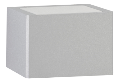 Albert Wandleuchte, Alu, silber   696367 