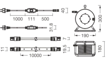 Ledvance Outdoor Flex 10M 840 IP65 