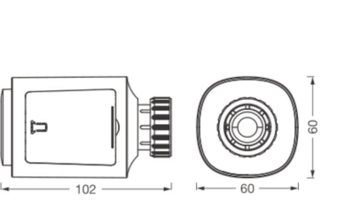 Ledvance SMART+ WIFI RADIATOR THERMOSTAT 