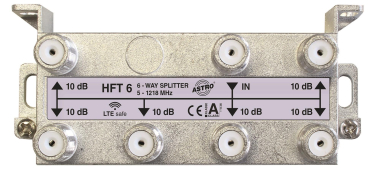 ASTRO Verteiler 6-fach 5-1218MHz   HFT 6 