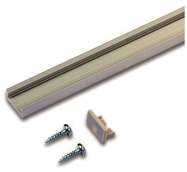 Hera LED Aufbauprofil 15/8mm 61500032161 