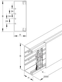 HKL Kanal 60x62               HKL 6060.3 