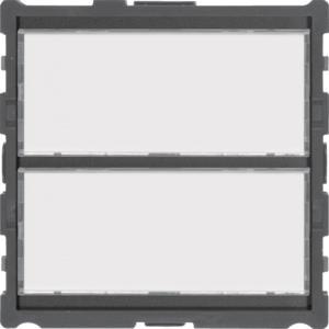 ELCOM Ruftaster LED-Schild 2/1   REU042Y 