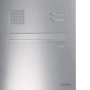 ELCOM Zaunbriefkasten Edelstahl  EZT-1/1 