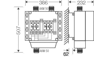 Hensel anschlussfertiger      Mi AK 3142 