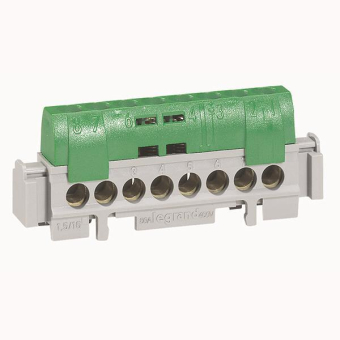 Legrand 004838 Klemmenleiste grün 