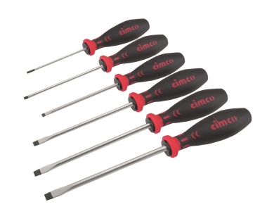 Cimco Schlitz-Schraubendreher-Satz 6tlg. 