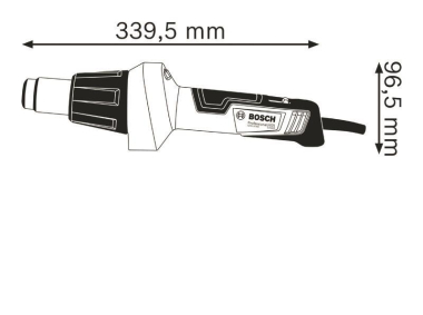 Bosch Heißluftgebläse GHG     06012A6400 