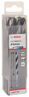 Bosch   HSS-Spiralbohrer PointTeQ 9,8 mm 
