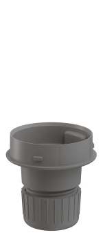 Werma Mini Rohradapter RM grau  26070005 