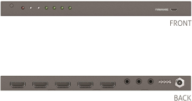 PureLink 4x1 HDMI Switcher   PT-SW-HD41E 
