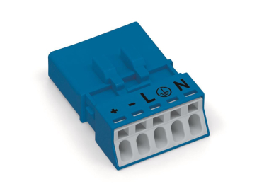 WAGO 890-1115 Stecker,5-polig,blau 