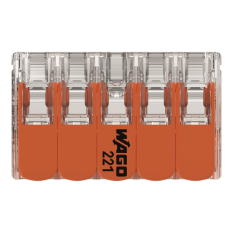 WAGO 221-420 Verbindungsklemme m.Hebeln 