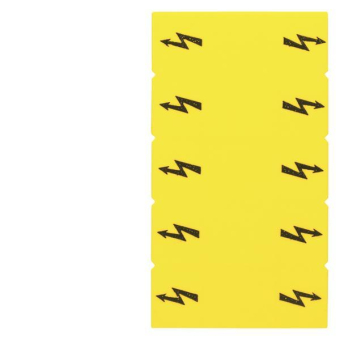 SIEM Warnschild für 10qmm  8WH9065-5BA06 