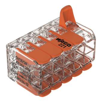 WAGO 221-420 Verbindungsklemme m.Hebeln 