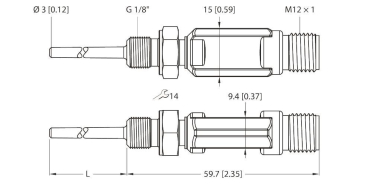 Turck   TTM100C-103A-G1/8-LI6-H1140-L024 