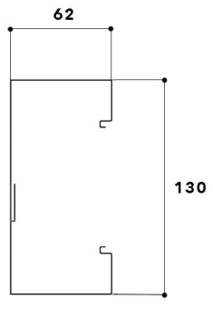 GGK 11728 Brüstungskanal-Unterteil BRS 