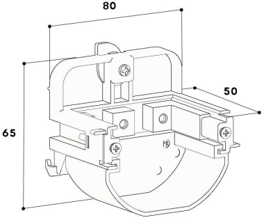 GGK Montagehalter 50               3203 