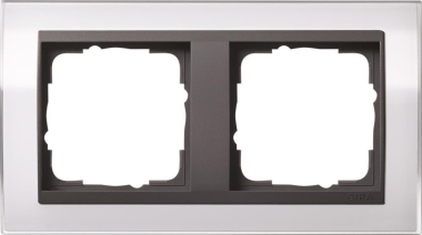 GIRA 0212728 Abdeckrahmen 2fach Zwischen 