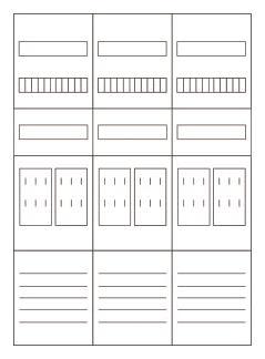 EATON ZSD-Z37B0022 Zählerfeld 3-  113077 