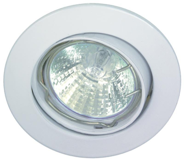 RUTEC Einbaustrahler weiss     ALU5535-1 