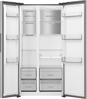 Hisense RS3P538NAIE inox Side by Side 