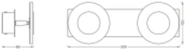 Ledvance SMART+ WIFI ORBIS WALL WAVE 