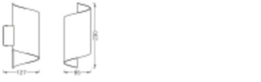 LEDV SMART+ WIFI Wandleuchte weiss 