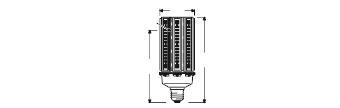 LEDV HQL LED 90W/840 13000lm (250W) 