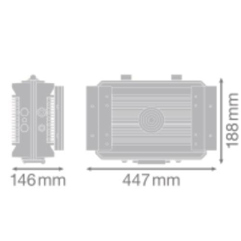 LEDV FL MAX POWER SUPPLY P600W WAL 