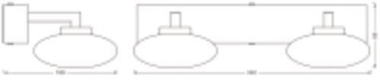 Ledvance SMART+ WIFI ORBIS WALL ELYPSE 