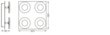 Ledvance SMART+ WIFI ORBIS WAVE IP44 