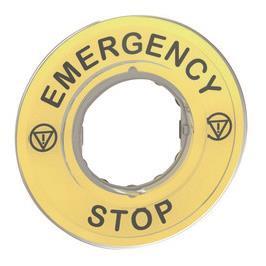 Schneider Schild 60mm f.NOT-HALT ZBY9320 