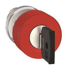 Schneider Frontelement rund rot ZB4BS934 