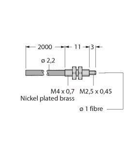 TURCK Kunststoff-Lichtleiter    PIT46UHF 