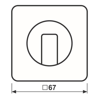 JG Abdeckung f. Drehschalter    CD1541BR 