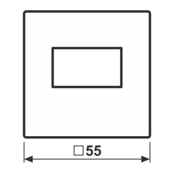 Jung Abdeckung               A1569USBSWM 