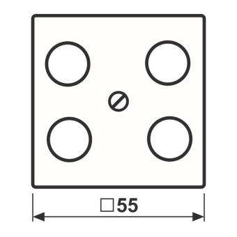 JG Abd.4-Loch Sat-TV     A 561-4 SAT1 WW 