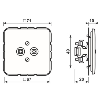 JG ST Poti-Steckdose               565-2 