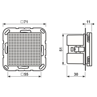 Jung Lautsprechermodul A500     LSMA4ANM 