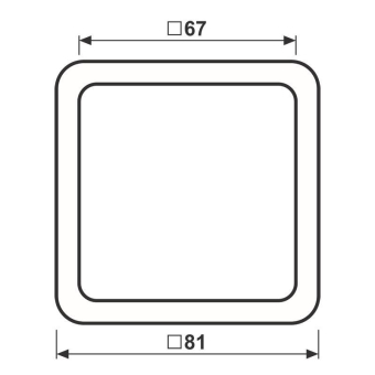 JG Rahmen 1fach                  CD581WW 