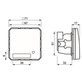 Jung SCHUKO-Steckdose  CD 1520 NAKLKO WW 