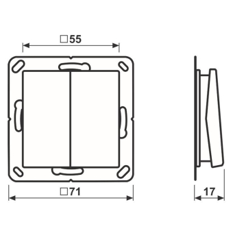 Jung Bluetooth Low Energy     BLEA595ANM 
