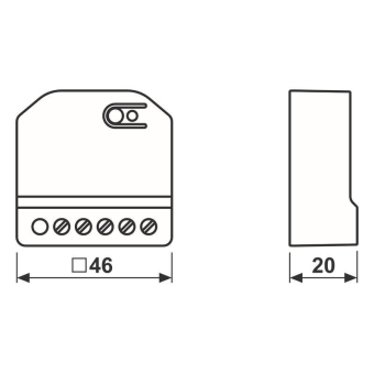 Jung JUNG HOME Puck Dimmer  BT P D1 B2 U 