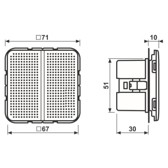 JG Lautsprechermodul CD500      LSMCD4SW 