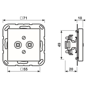 Jung Potentialausgleich       A565-2BFWW 