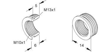 HKL Reduziernippel                  356M 